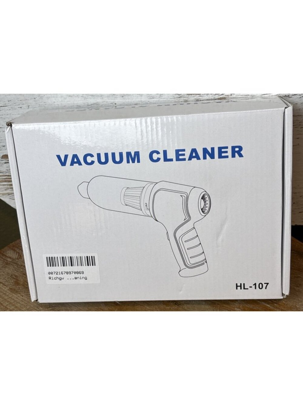 4 In 1 Cordless Portable Handheld Vacuum Cleaner Car Boat HL-107 Rechargeable